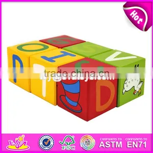 2017 New Design Toddlers Loading Blocks Kids Wooden Toy Trucks W04A336 thumbnail-6