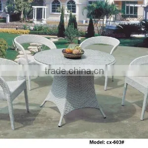 White Rattan Outdoor Furniture thumbnail-1