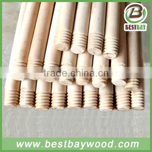 2.2cm 2.5cm 2.8cm Natural Wooden Broom Handle thumbnail-2