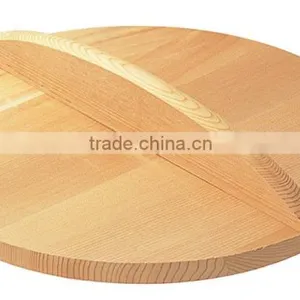 Made in Japan Wooden Lid for Japanese Cooking Pot Ryori Nabe for Yukihira Nabe thumbnail-1