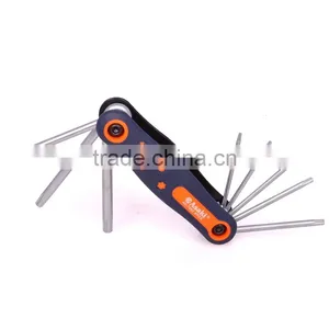 8 PCS Folding Hex Key Wrench Set thumbnail-2