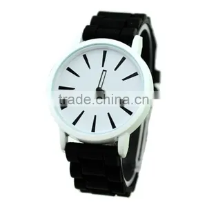Multi-color Sport Watch Soft Band Sexy Lady Female Wrist Watch Beautiful Silicone Women's Watch thumbnail-4