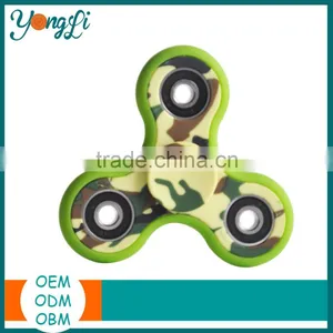 Kids & Adults Hand Spinner Silicone Fidget Spinner Metal thumbnail-2