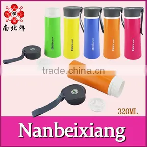 320ML Eco Friendly BPA Free Double Wall Plastic Drinking Water Bottle thumbnail-1