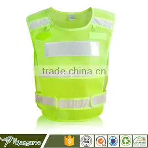 Yellow Pink Hi Vis Safety Workwear Vest thumbnail-1