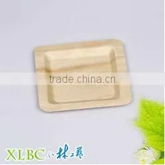 Nature Square Bamboo Plate thumbnail-1