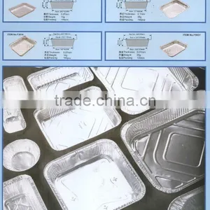 Household Aluminum Foil Container for Food Packaging thumbnail-1