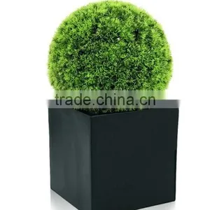 25CM Faux Topiary Ball Grass Effect thumbnail-1