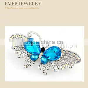 Fashion Rhinestone Butterfly Hairpin thumbnail-1