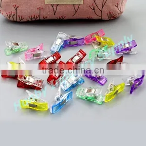 Hand Sewing Fabric Binding 27mm Translucent Quilting Sewing Plastic Wonder Clip thumbnail-2