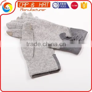 2015 Imprint Logo Magic Unisex Winter Knit Stretch Touch Screen Gloves,Screen Touch Gloves ----Top thumbnail-4