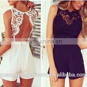 Women Sexy Summer Celeb Lace Playsuit Party Evening Ladies Dress Shorts Jumpsuit Sun Dress Many Styles for Choose thumbnail-1
