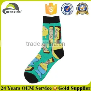 Hot Sale Printed Foods Socks Custom thumbnail-5