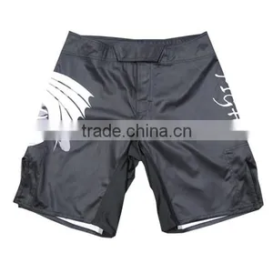 Mma Shorts Wholesale New Deight for Board Plain Blank Spandex Lycra Blank Mma Fight Shorts thumbnail-1