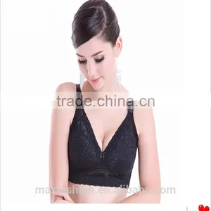Wholesale Sexy Nursing Lingerie China Maternity Bra For Big Size With Soft Memory Wire thumbnail-1