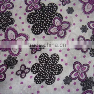 100%cotton Voile/lawn Flower Print Ladies High Fashion Plain Voile Fabrics thumbnail-1