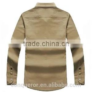 Men's White Linen Shirt HOT! MSRL0047 thumbnail-3