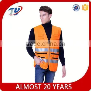 En471 Orange Safety Vest Suit thumbnail-1