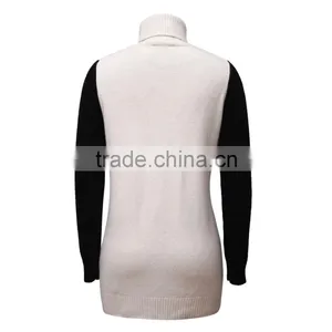 Heavy Jacquard Sweater With Kangaroo Pocket, Long Sweater , Latest Sweater Designs for Girls thumbnail-2