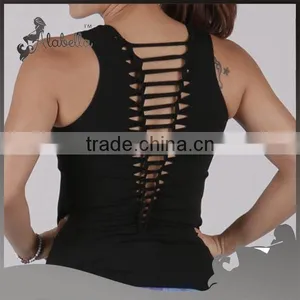 Fashion New Tops Wholesale Yoga Tank Top Women thumbnail-1