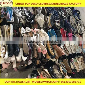Africa Hot Selling Used Shoes Imported Guangzhou High Quality Warehouse Mixed Second Hand Shoes thumbnail-5