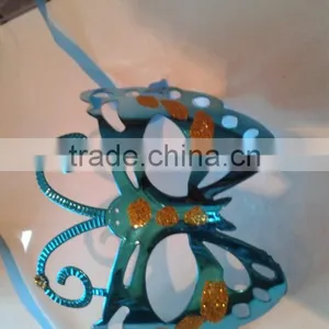 Feather Mask,Party Mask,Holiday Mask,Carnival Mask,butterfly Mask thumbnail-1