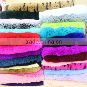 100% Real Dye Rex Rabbit Skin / Rex Rabbit Fur Skin Pelt For Clothes Tp14 thumbnail-2
