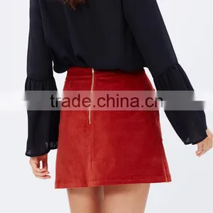 Wholesale Fancy Skirt Top Design Plus Size Clothing Mature Women in Skirt thumbnail-4