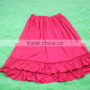Children Shirts and Skirts 2pcs Outfits Teenager Summer Work Suits Wholesale Lace Tops Ruffle Child Clothing Top Quality Clothes thumbnail-1
