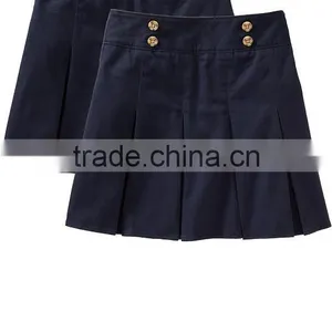 Design School Uniform Skirt Girls Long Uniform Skorts thumbnail-2