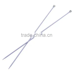 Stainless Steal Knitting Needles Silver Tone 35cm Long, Thickness: 3mm thumbnail-1
