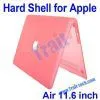 New Folio Hard Shell Laptop Case for 11.6'' MacBook/PC (Hot Pink) thumbnail-1