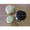 Customized Green Pink Color Collapsible Silicone Mixing Bowl With Lid for Outside，3 Pcs &set Stainless Steel Salad Bowl thumbnail-1