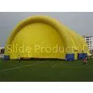 OEM Yellow Huge Nylon Arched Inflatable Adertising Tent EN14960 Approved thumbnail-1
