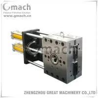 Double Plate Type Double Working Station Screen Changer for Plastic Extruder thumbnail-1