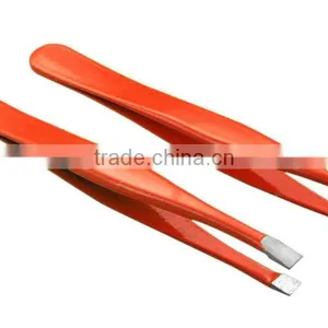 Pointed and Slanted Tweezers Set/ Eyebrow Tweezers Set and Also Great for Ingrown and Chin Hair thumbnail-3