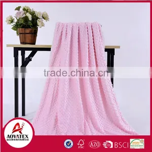 Promotion Super Soft Custom Solid Micromink Winter Blanket thumbnail-2