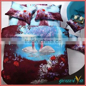 No MOQ Custom Digital Printing Twill Cotton Bedding Set thumbnail-3