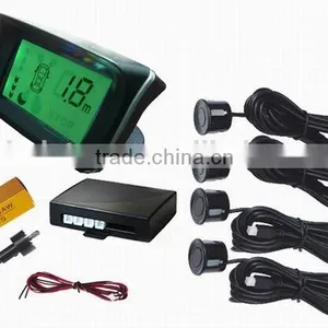NEW Car Parking Sensors 4 Sensors Colorful LCD Display Monitor Car Parking Sensor System thumbnail-2