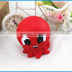America Hot Selling Kawaii Slow Rising Squishy Octopus Toys for Stress Release thumbnail-2