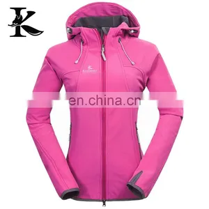 Comfortable Softshell Woman Jacket Famous Design Outerwear Jacket For Lady thumbnail-1
