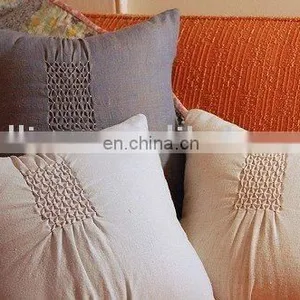 Cushion Cover With Embroidery Appliqued thumbnail-1