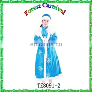 TZ8091-2 Snowman Costumes For Women Hot Selling thumbnail-1