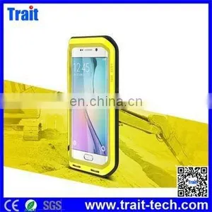 WaterProof Powerful Metal Button Touch Screen Gorilla Glass Hybrid Case,Aluminium Case for Samsung G9200 Galaxy S6 thumbnail-2