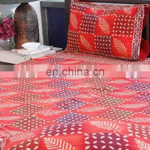INDIAN Colorful Printed Bedding Sets & Bed Sheets & Bed Covers US/UK BASED thumbnail-1