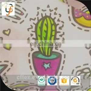 Lowest Price Custom Digital Printing Cotton Lycra Knit Fabric for Baby thumbnail-4