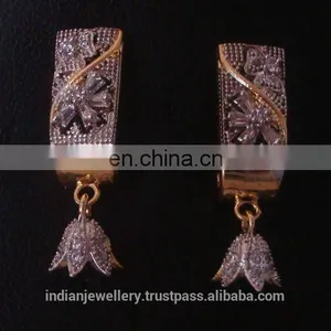 cz Stone Ear Cuffs Exporter, ad Jewellery Ear Cuffs Manufacturer thumbnail-4