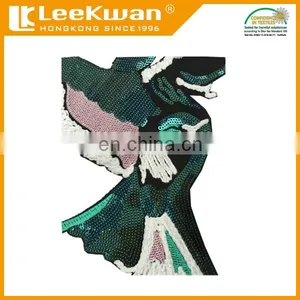 Tajima Embroideried High-quality Sequin Patch With Laser-cut Border thumbnail-6