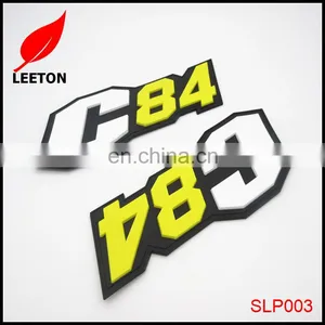 Factory Custom Colors Rubber PVC Label Patches thumbnail-2