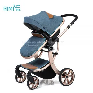 2018 Easy Folding Travel Pram Modern Carriage China Factory thumbnail-4